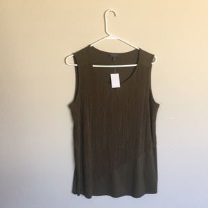 The Limited Dark Olive Tank